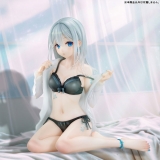 Оригинальная аниме фигурка «Fuumi Illustration "Changing Ginpatsu-chan -Morning Sky Blue- Exclusive Outfit ver." Complete Figure»