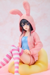 Оригинальная аниме фигурка «KDcolle Rascal Does Not Dream of a Knapsack Kid Mai Sakurajima Hoodie*Look Rabbit Ears ver.»