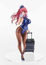 Оригінальна аніме фігурка «Tight na Oshigoto Work 3: Cabin Attendant Aya Saionji Complete Figure»