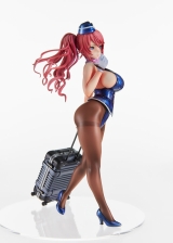 Оригинальная аниме фигурка «Tight na Oshigoto Work 3: Cabin Attendant Aya Saionji Complete Figure»