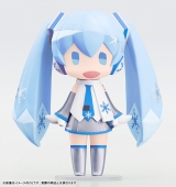 Оригинальная аниме фигурка «HELLO! GOOD SMILE Character Vocal Series 01 Hatsune Miku Snow Miku Posable Figure»