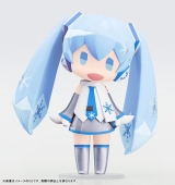 Оригинальная аниме фигурка «HELLO! GOOD SMILE Character Vocal Series 01 Hatsune Miku Snow Miku Posable Figure»