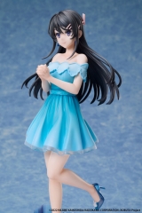 Оригинальная аниме фигурка «Rascal Does Not Dream of a Knapsack Kid Mai Sakurajima Jewel Princess 1/7 Scale Figure»