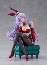 Оригінальна аніме фігурка «She Laughs Shy...I Feel Ashamed AMAGASA TSUDURI Bunny Style (Xmas santa color) 1/7 Complete Figure»