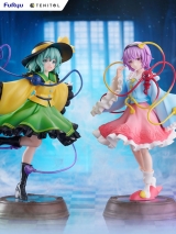 Оригинальная аниме фигурка «TENITOL Touhou Project Satori Komeiji & Koishi Komeiji Complete Figure»