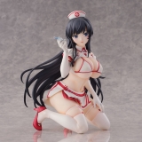 Оригинальная аниме фигурка «Shinobi Master Senran Kagura: New Link 1/4 Ikaruga Sexy Nurse ver. Complete Figure»