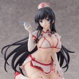 Оригинальная аниме фигурка «Shinobi Master Senran Kagura: New Link 1/4 Ikaruga Sexy Nurse ver. Complete Figure»