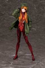 Оригинальная аниме фигурка «Evangelion: 3.0+1.0 Thrice Upon a Time Asuka Langley Shikinami Hoodie Ver. 1/7 Complete Figure»