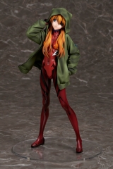 Оригинальная аниме фигурка «Evangelion: 3.0+1.0 Thrice Upon a Time Asuka Langley Shikinami Hoodie Ver. 1/7 Complete Figure»