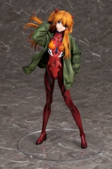 Оригинальная аниме фигурка «Evangelion: 3.0+1.0 Thrice Upon a Time Asuka Langley Shikinami Hoodie Ver. 1/7 Complete Figure»