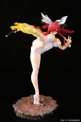 Оригинальная аниме фигурка «FAIRY TAIL Erza Scarlet High Kick ver. White Rabbit 1/6 Complete Figure»