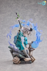 Оригинальная аниме фигурка «Touhou Project Youmu Konpaku Half-Human Half-Phantom Gardener Ver. 1/7 Complete Figure»