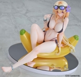 Оригинальная аниме фигурка «Houchi Shoujo -Hyakka Ryouran no Moehime-tachi- [Natsu no Hamabe] Kaku 1/7 Complete Figure»