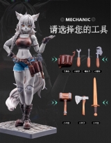 Оригинальная аниме фигурка «ERA-001 Liya Mechanic Ver. 1/12 Scale Posable Figure»