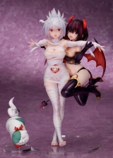 Оригинальная аниме фигурка «Ayakashi Triangle Matsuri Kazamaki & Suzu Kanade & Shirogane Complete Figure»