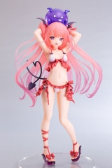 Оригинальная аниме фигурка «Succubus Lulumu Swimsuit ver. Illustrated by Tamano Kedama 1/6 Complete Figure»