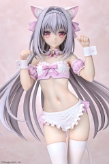 Оригінальна аніме фігурка «Luna Sakurakouji Cat-eared Maid Cherry Blossom Color ver. 1/6 Complete Figure»