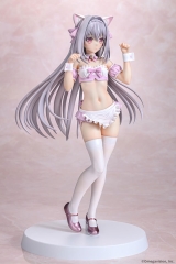 Оригинальная аниме фигурка «Luna Sakurakouji Cat-eared Maid Cherry Blossom Color ver. 1/6 Complete Figure»