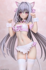 Оригинальная аниме фигурка «Luna Sakurakouji Cat-eared Maid Cherry Blossom Color ver. 1/6 Complete Figure»