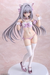 Оригинальная аниме фигурка «Luna Sakurakouji Cat-eared Maid Cherry Blossom Color ver. 1/6 Complete Figure»