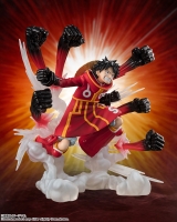 Оригинальная аниме фигурка «Figuarts ZERO [Super Fierce Battle] Monkey D. Luffy -Gum-Gum Hawk Gatling- "ONE PIECE"»