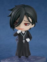 Оригинальная аниме фигурка «Nendoroid TV Anime "Black Butler: Public School Arc" Sebastian Michaelis: Sapphire Owl Ver.»