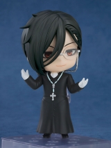 Оригинальная аниме фигурка «Nendoroid TV Anime "Black Butler: Public School Arc" Sebastian Michaelis: Sapphire Owl Ver.»