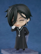 Оригинальная аниме фигурка «Nendoroid TV Anime "Black Butler: Public School Arc" Sebastian Michaelis: Sapphire Owl Ver.»