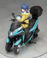 Оригинальная аниме фигурка «Yuru Camp Rin Shima with Three-wheeled Motorcycle 1/10 Complete Figure»