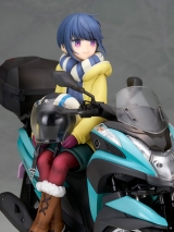 Оригинальная аниме фигурка «Yuru Camp Rin Shima with Three-wheeled Motorcycle 1/10 Complete Figure»