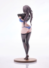 Оригинальная аниме фигурка «Girl with Glasses Who Don't Want To Take PE Class illustration by Fujiko 1/6 Complete Figure»