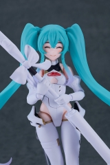 Оригинальная аниме фигурка «figma Hatsune Miku GT Project Racing Miku 2024 ver.»