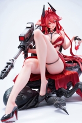 Оригинальная аниме фигурка «Goddess of Victory: Nikke Red Hood Nonsense Red 1/4 Complete Figure Regular Edition»