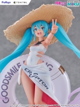 Оригинальная аниме фигурка «TENITOL Hatsune Miku GT Project Racing Miku 2024 Tropical Ver. Complete Figure»