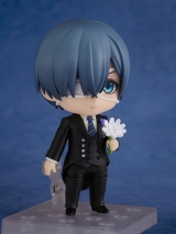 Оригинальная аниме фигурка «Nendoroid TV Anime "Black Butler: Public School Arc" Nendoroid Ciel Phantomhive: Sapphire Owl Ver»