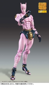 Оригинальная аниме фигурка «Super Action Statue BIG JoJo's Bizarre Adventure Part.IV Killer Queen»