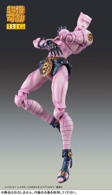 Оригинальная аниме фигурка «Super Action Statue BIG JoJo's Bizarre Adventure Part.IV Killer Queen»