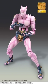 Оригинальная аниме фигурка «Super Action Statue BIG JoJo's Bizarre Adventure Part.IV Killer Queen»