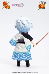 Оригинальная аниме фигурка «PICCODO ACTION DOLL Gintama Gintoki Sakata Chibi Doll»