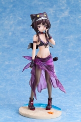 Оригінальна аніме фігурка «KONOSUBA:ANEXPLOSION on this wonderful world!! Megumin -Chomusuke Swimsuit- Ver. 1/7 Complete Figure»