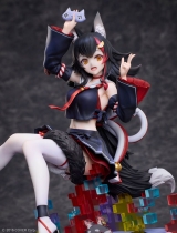 Оригинальная аниме фигурка «hololive Ookami Mio "We are GAMERS!!!!" Ver.1/7 Complete Figure»