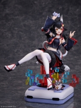 Оригинальная аниме фигурка «hololive Ookami Mio "We are GAMERS!!!!" Ver.1/7 Complete Figure»