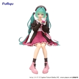 Оригинальная аниме фигурка «"Character Vocal Series 01 Hatsune Miku" Noodle Stopper Figure Autumn Date Pink Ver.»