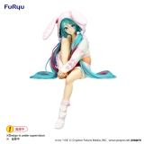 Оригинальная аниме фигурка «"Character Vocal Series 01 Hatsune Miku" Noodle Stopper Figure Usamimi/Rabbit Ear Hood Pajama»