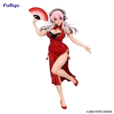 Оригинальная аниме фигурка «Super Sonico Trio-Try-iT Figure China Dress Ver.»