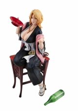 Оригинальная аниме фигурка «G.E.M. Series BLEACH Rangiku Matsumoto Thousand-Year Blood War Tipsy ver. Complete Figure»