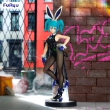 Оригинальная аниме фигурка «Vocaloid Hatsune Miku BiCute Bunnies Figure Street Violet ver.»