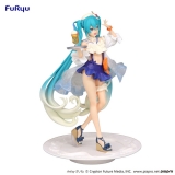 Оригинальная аниме фигурка «Vocaloid Hatsune Miku Exc∞d Creative Figure SweetSweets Tropical Juice»