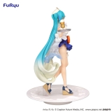 Оригинальная аниме фигурка «Vocaloid Hatsune Miku Exc∞d Creative Figure SweetSweets Tropical Juice»