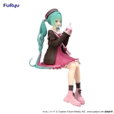 Оригинальная аниме фигурка «"Character Vocal Series 01 Hatsune Miku" Noodle Stopper Figure Autumn Date Pink Ver.»